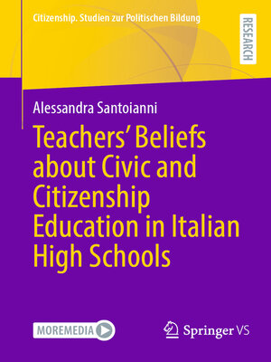 cover image of Teachers' Beliefs about Civic and Citizenship Education in Italian High Schools